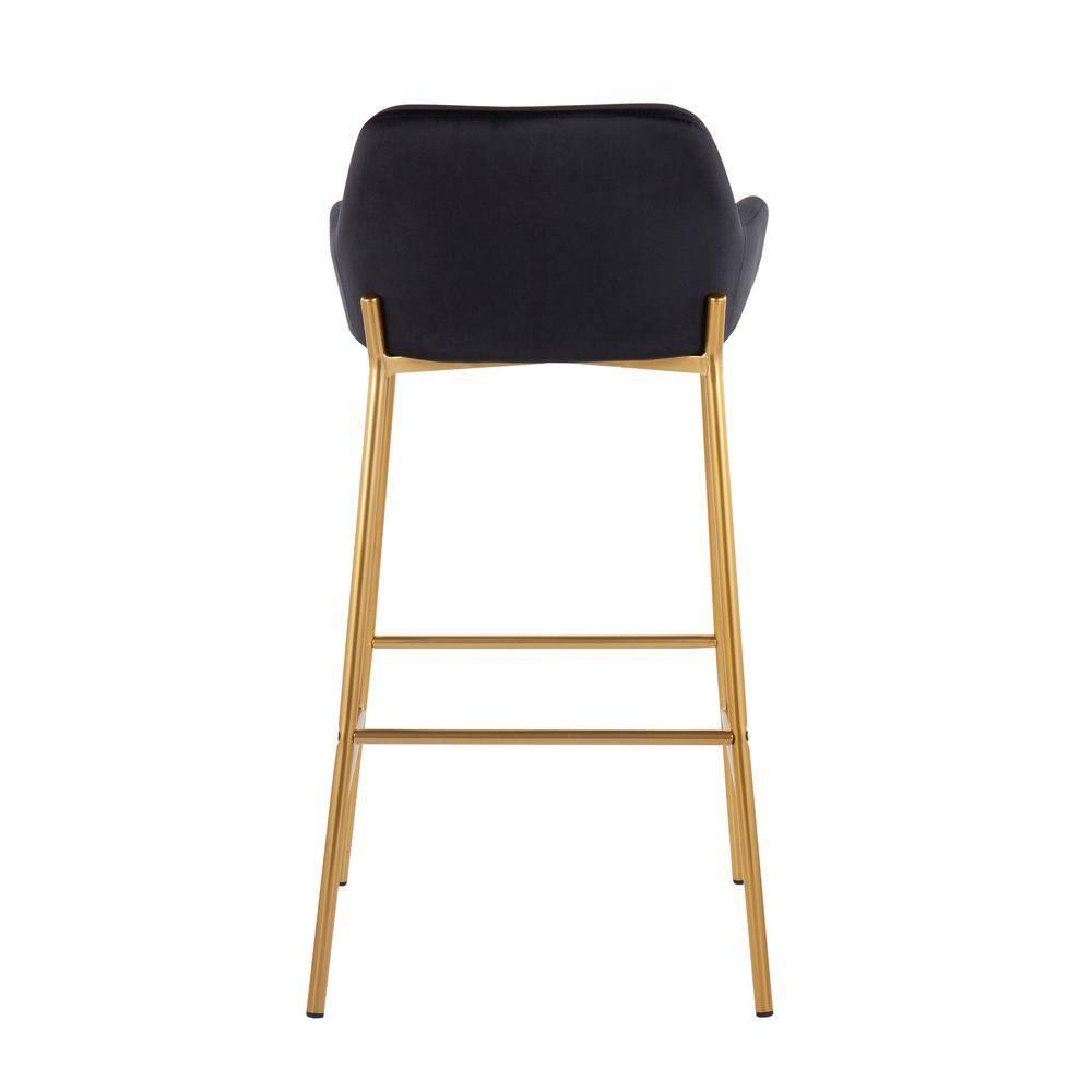 Willa Arlo™ Interiors Cassiopeia Upholstered Counter Stool with Metal Frame (Set of 2)