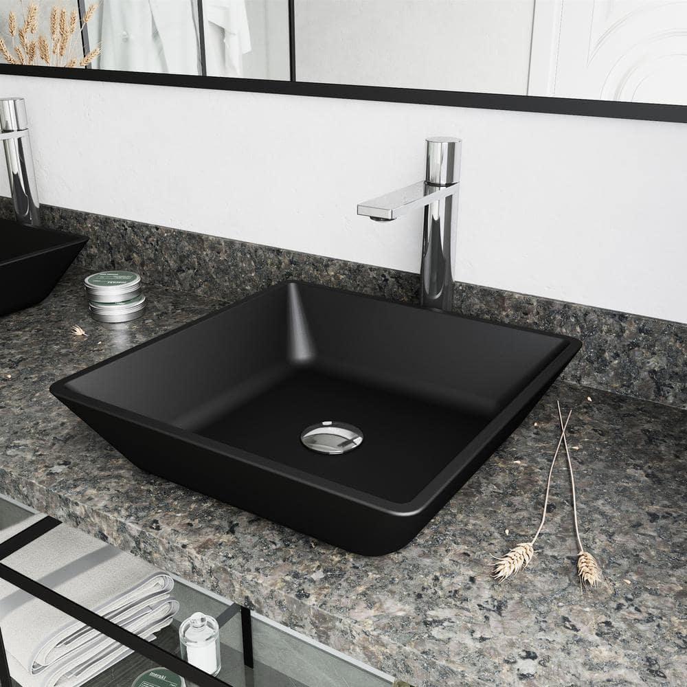 Gotham 12" H Single Handle Vessel Sink Bathroom Faucet