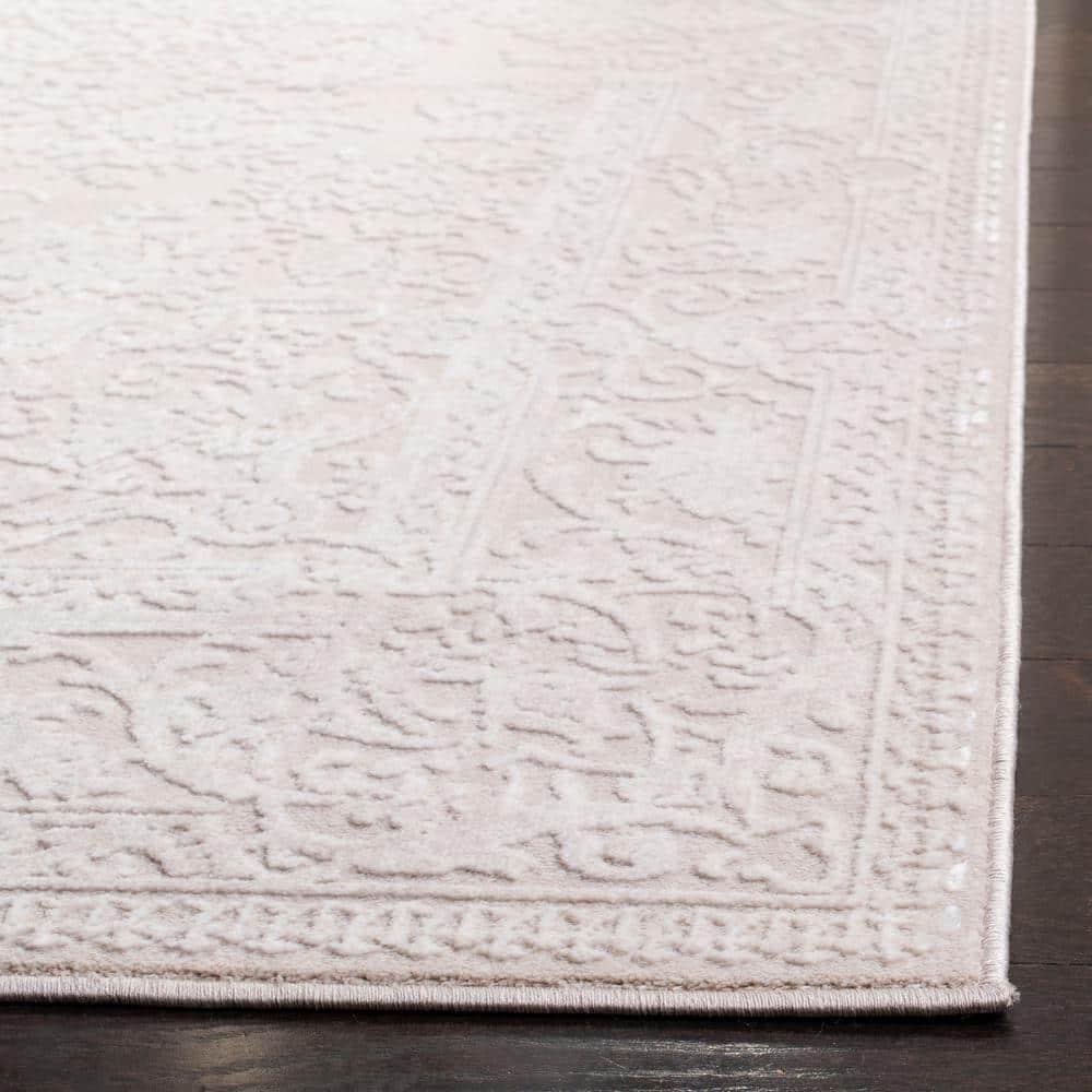 Reflection RFT664 Power Loomed Indoor Runner Rug - 2'3"x6' - Creme/Ivory - Safavieh