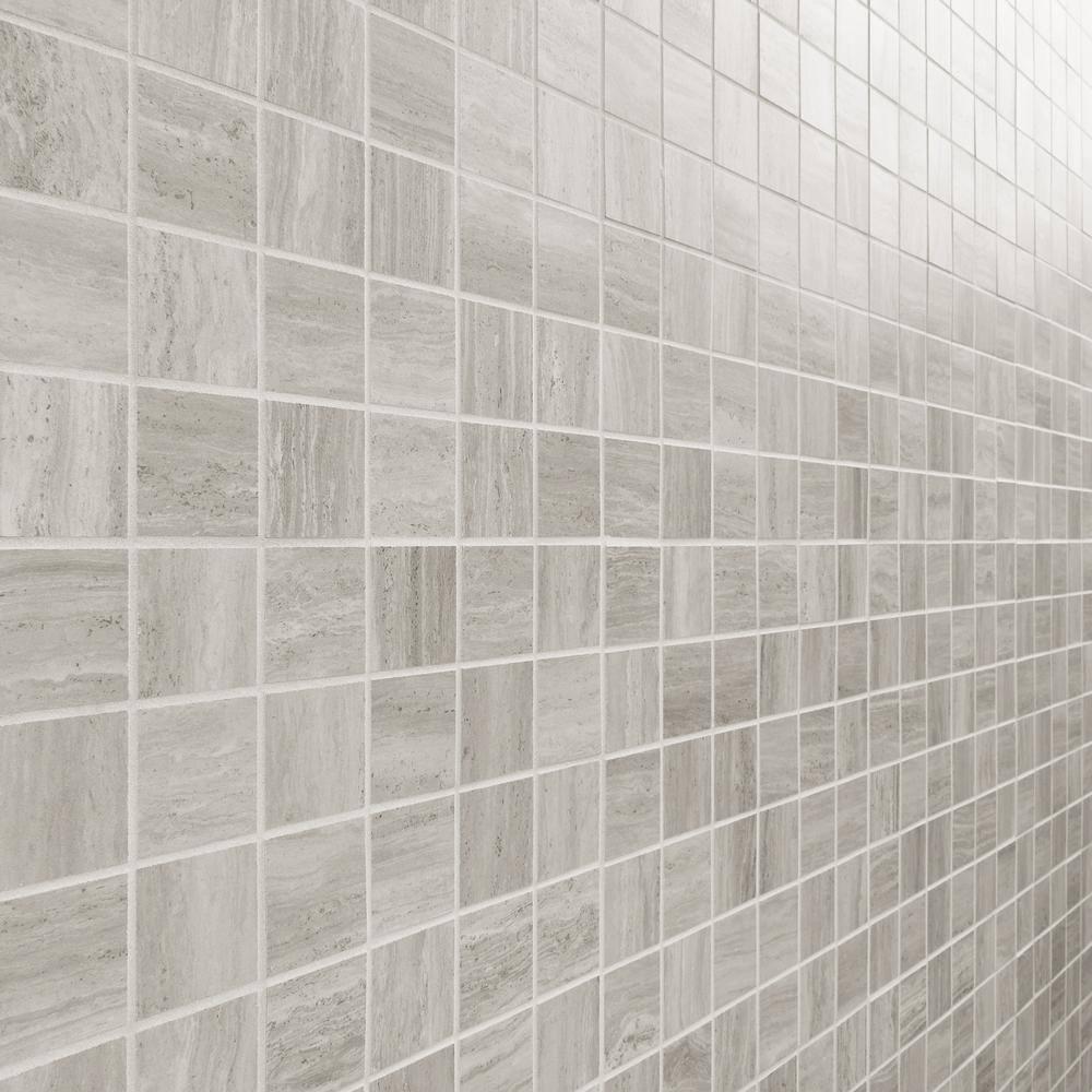 Roswell 12" x 12" Porcelain Mosaic Sheet Wall & Floor Tile (0.96 Sq. Ft. / Each)