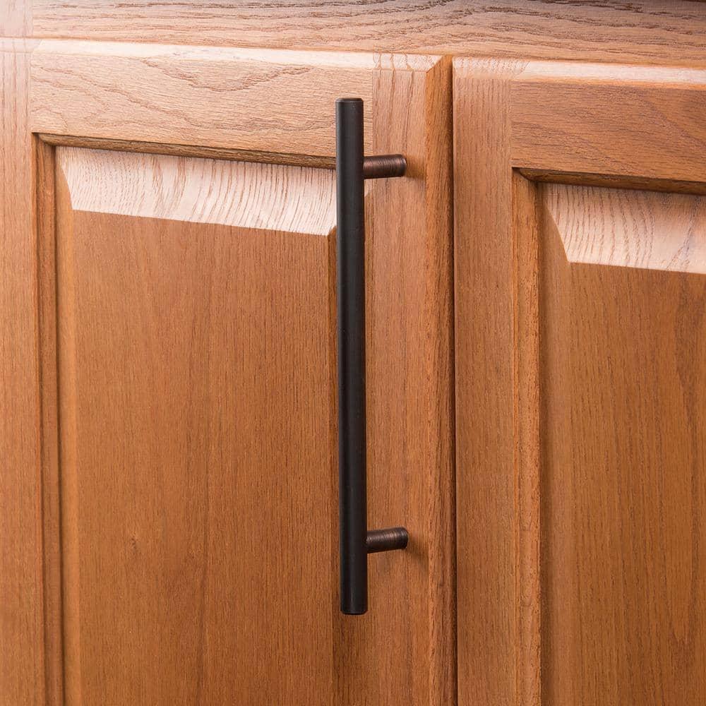 Bar Pull Kitchen Cabinet Handles, Solid Core Drawer Pulls for Cabinet Doors, 6-5/16" (160mm)
