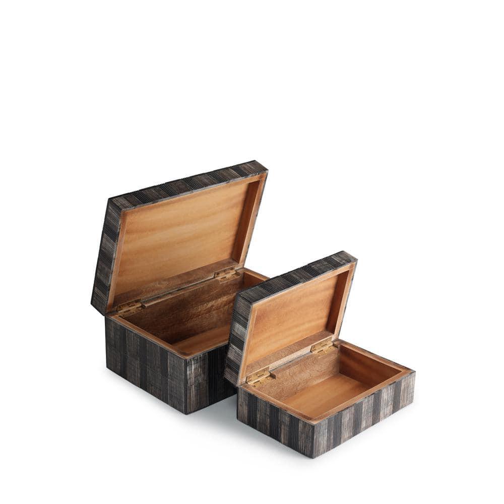 Madison Decorative Boxes, Set of 2