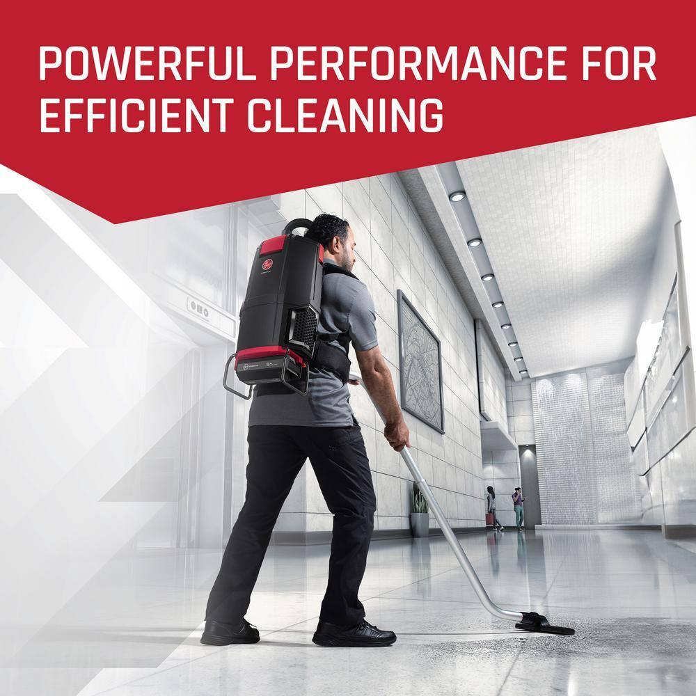 Hoover Commercial Cordless Backpack Vacuum Cleaner,40VDC CH93619