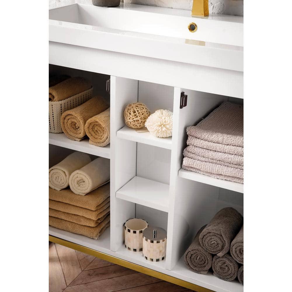 Alicante 39.5'' Single Bathroom Vanity with Solid Surface Top