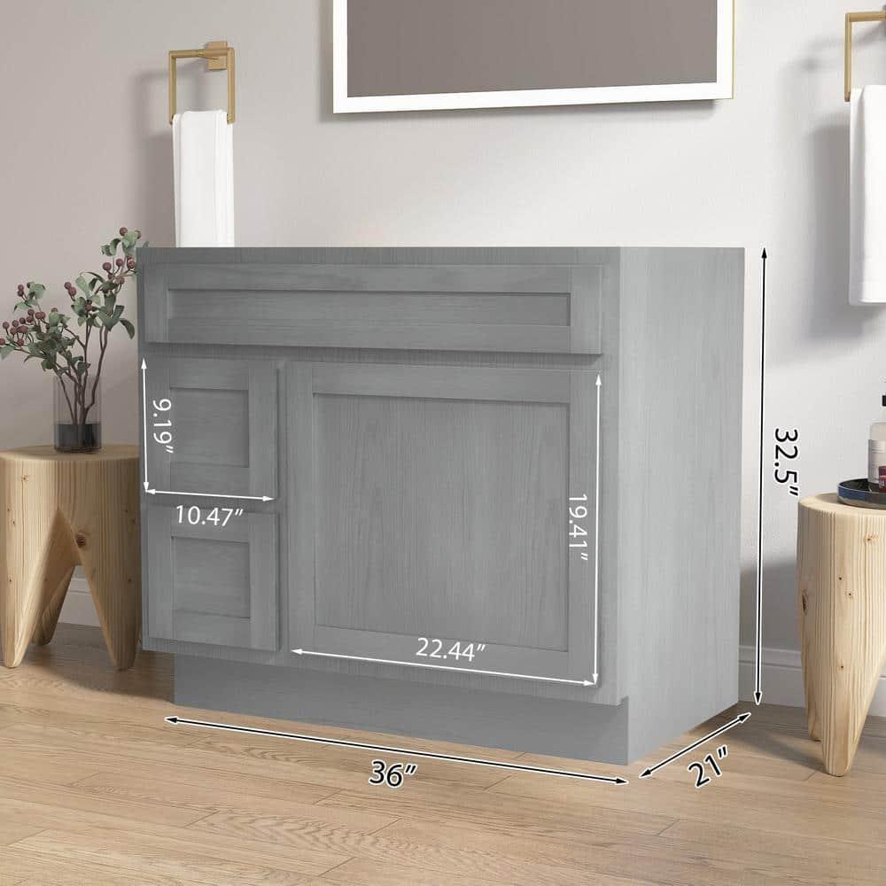 Hibbitts 36" Single Bathroom Vanity Base Only