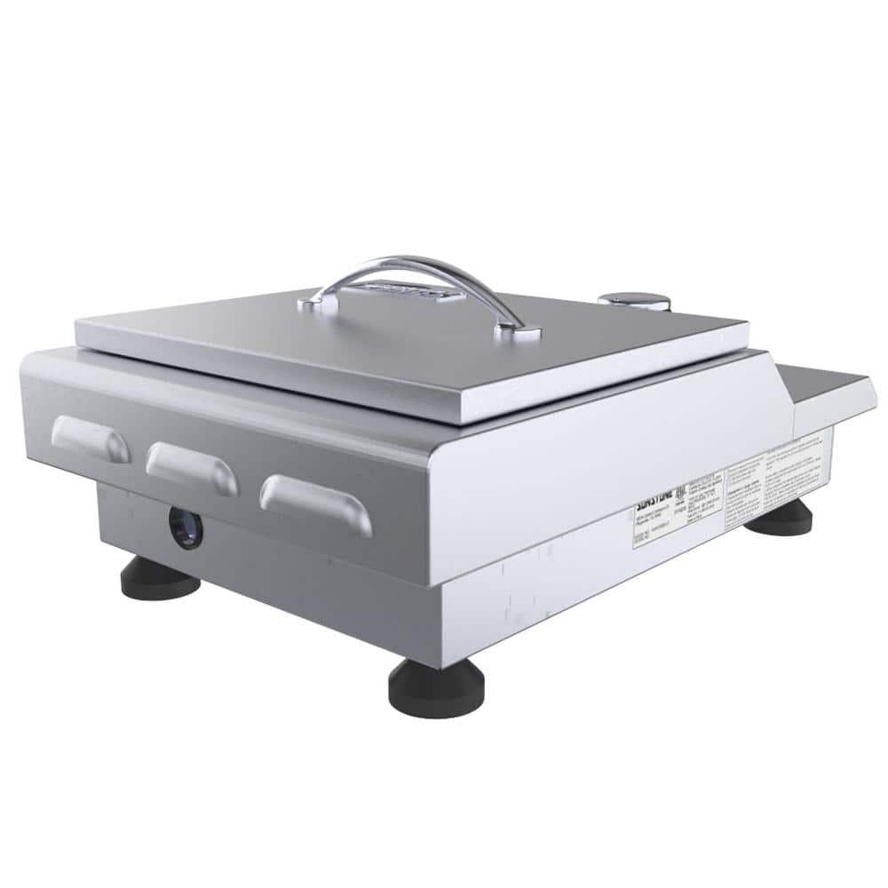 Sunstone Ruby Series 13-inch Counter-top or Drop-in Versa Single Burner Natural Gas