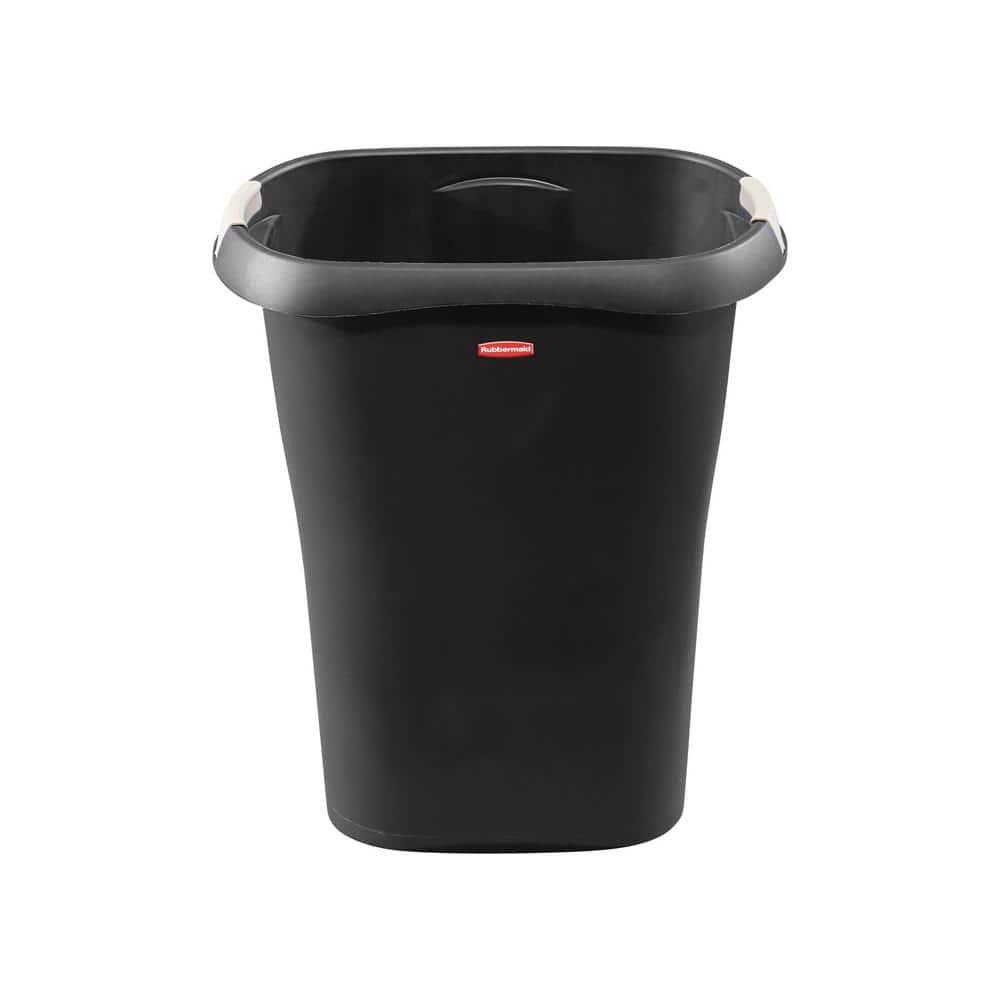 Rubbermaid Commercial Products Plastic Open Kitchen Trash Can - 8 Gallons