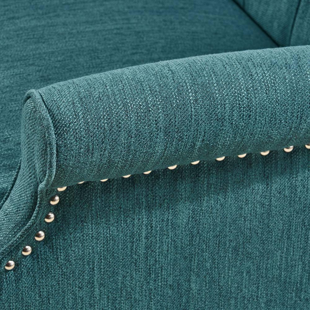Apaloosa Oversized Wingback Press-Back Recliner Teal - Christopher Knight Home