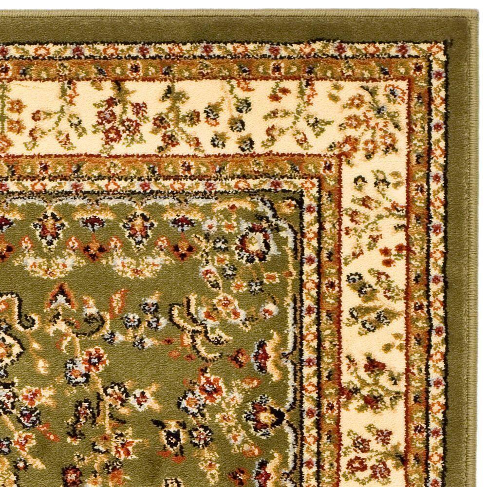 Lyndhurst LNH331 Power Loomed Area Rug - Sage/Ivory - 4'x6' - Safavieh.