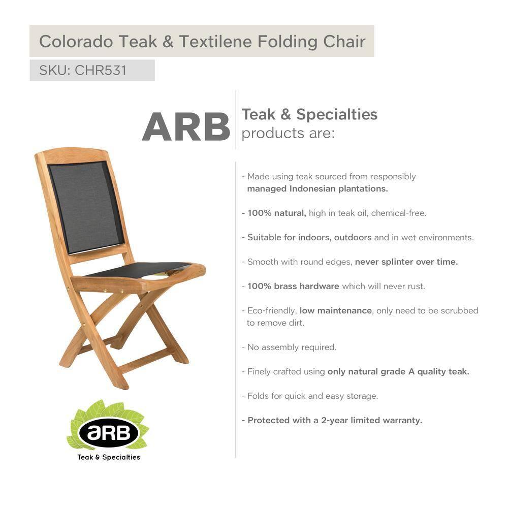 ARB Teak & Specialties Bayville Beach Chair