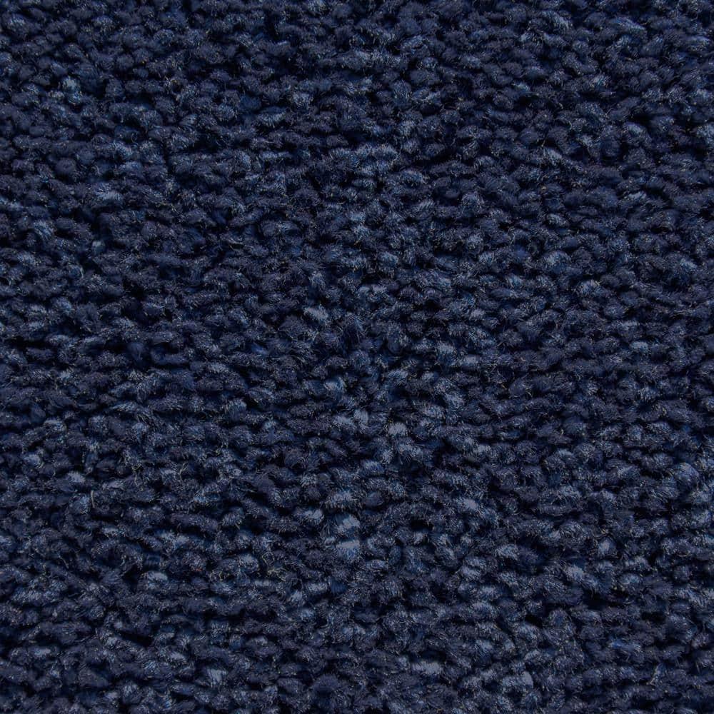 Gramercy 3pc Washable Bathroom Rug Set Navy - Garland Rug: Non-Skid, Tufted, Polypropylene Bath Mats Set