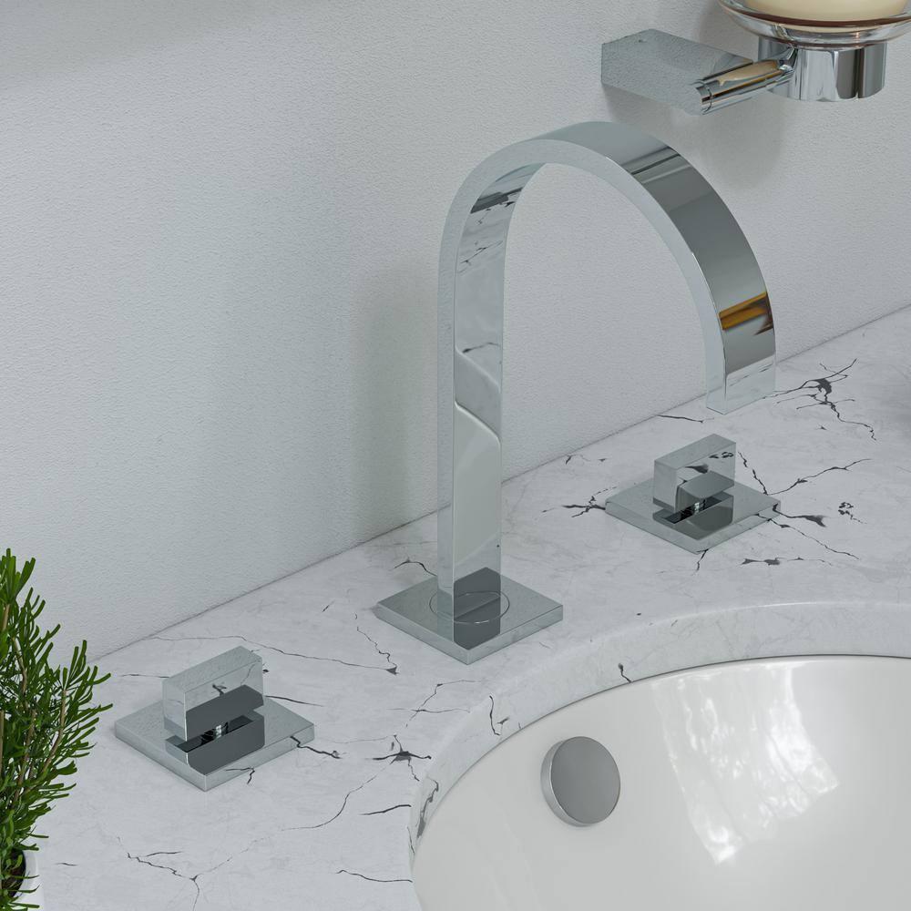Widespread 2-handle Bathroom Faucet