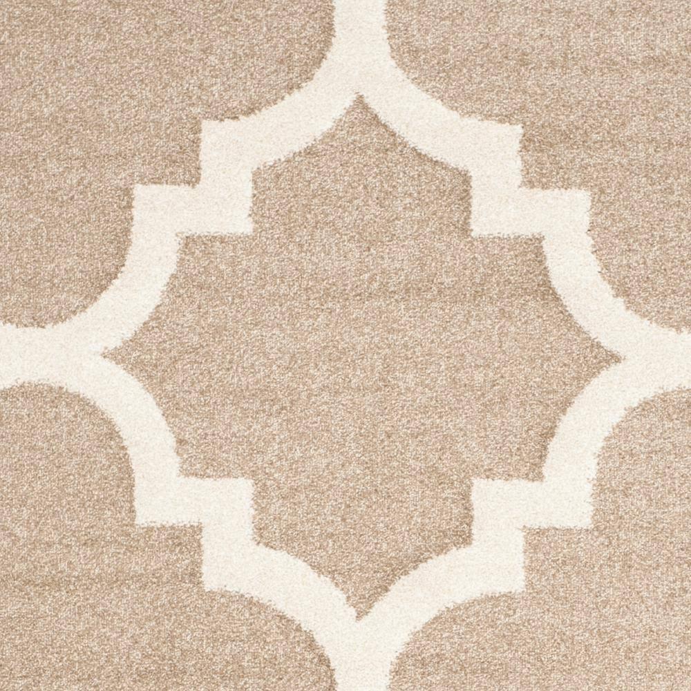 Amherst AMT423 Power Loomed Indoor Area Rug - Wheat/Beige - 6'x9' - Safavieh