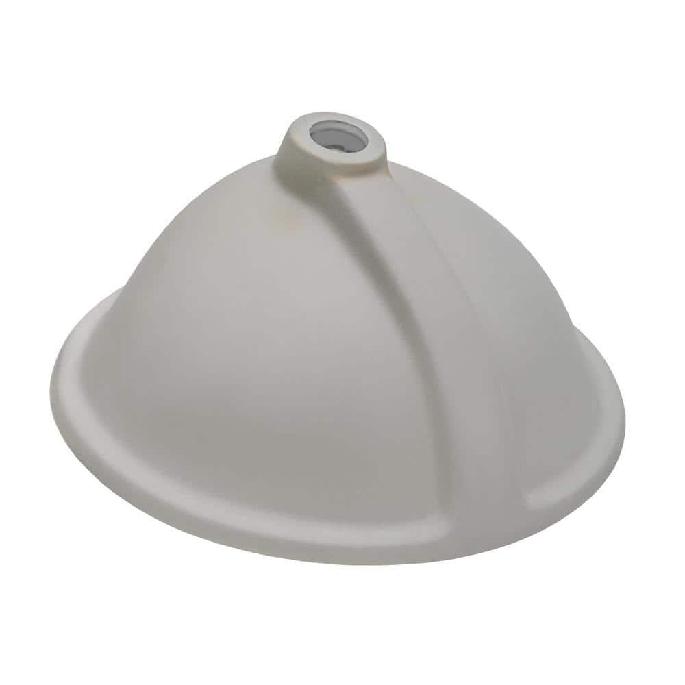 Ruvati Rvb0618 Krona 18-1/2" Oval Porcelain Undermount Bathroom Sink - White