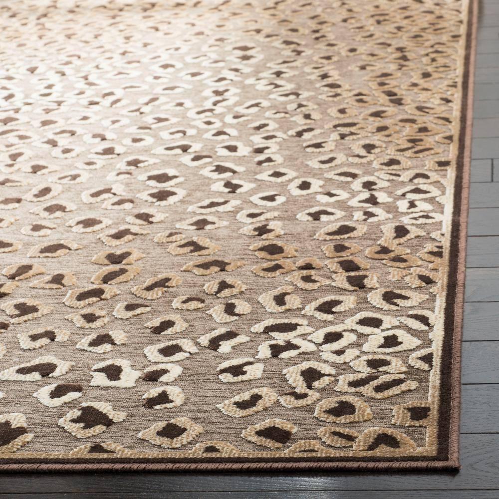 Paradise PAR84 Power Loomed Runner Rug - Beige/Brown - 2'2"x8' - Safavieh.