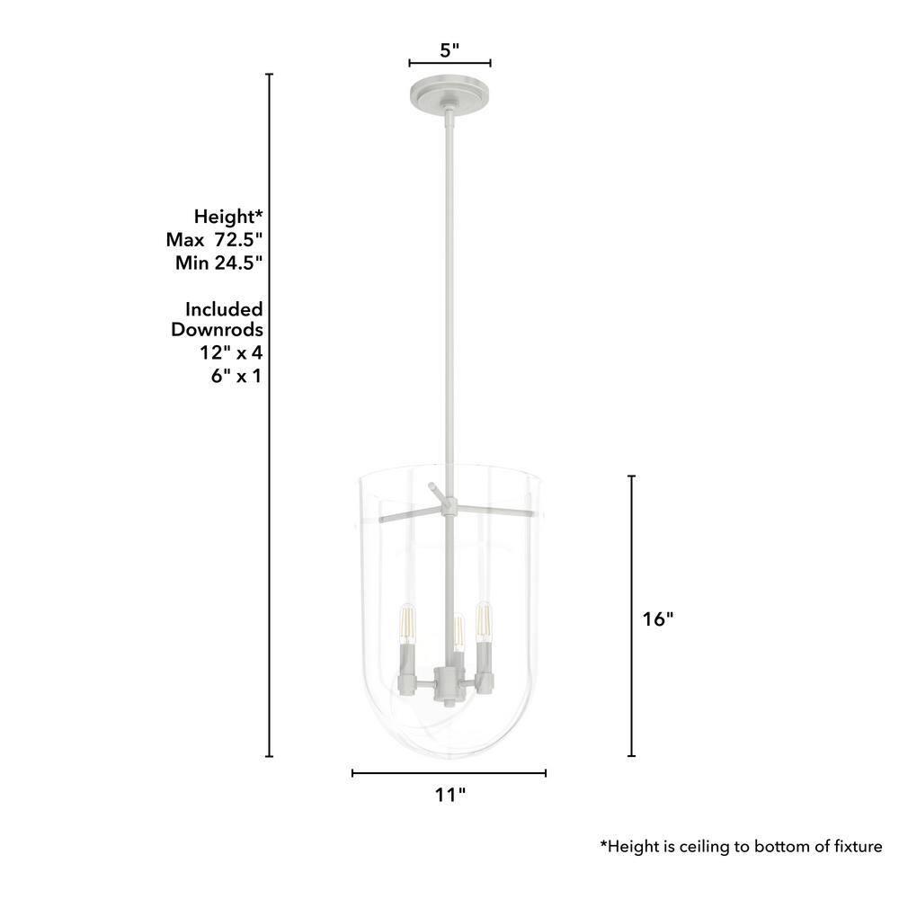 Sacha 3 - Light Urn Pendant
