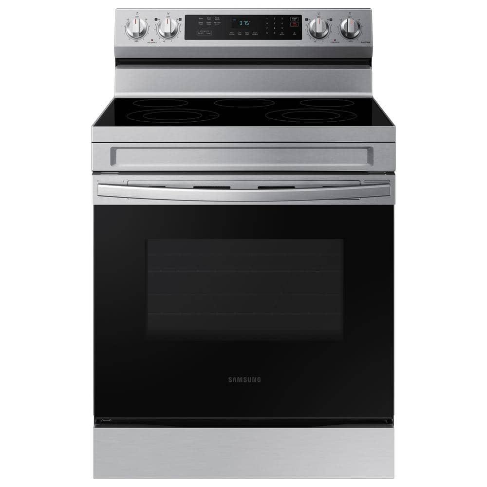 6.3 cu. ft. Smart Freestanding Electric Range with Rapid Boil™ & Self Clean