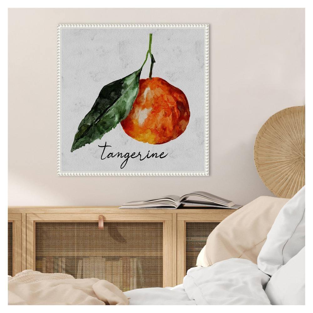 Amanti Art 22"x22" Summertime Citrus III by Regina Moore Framed Canvas Wall Art Print