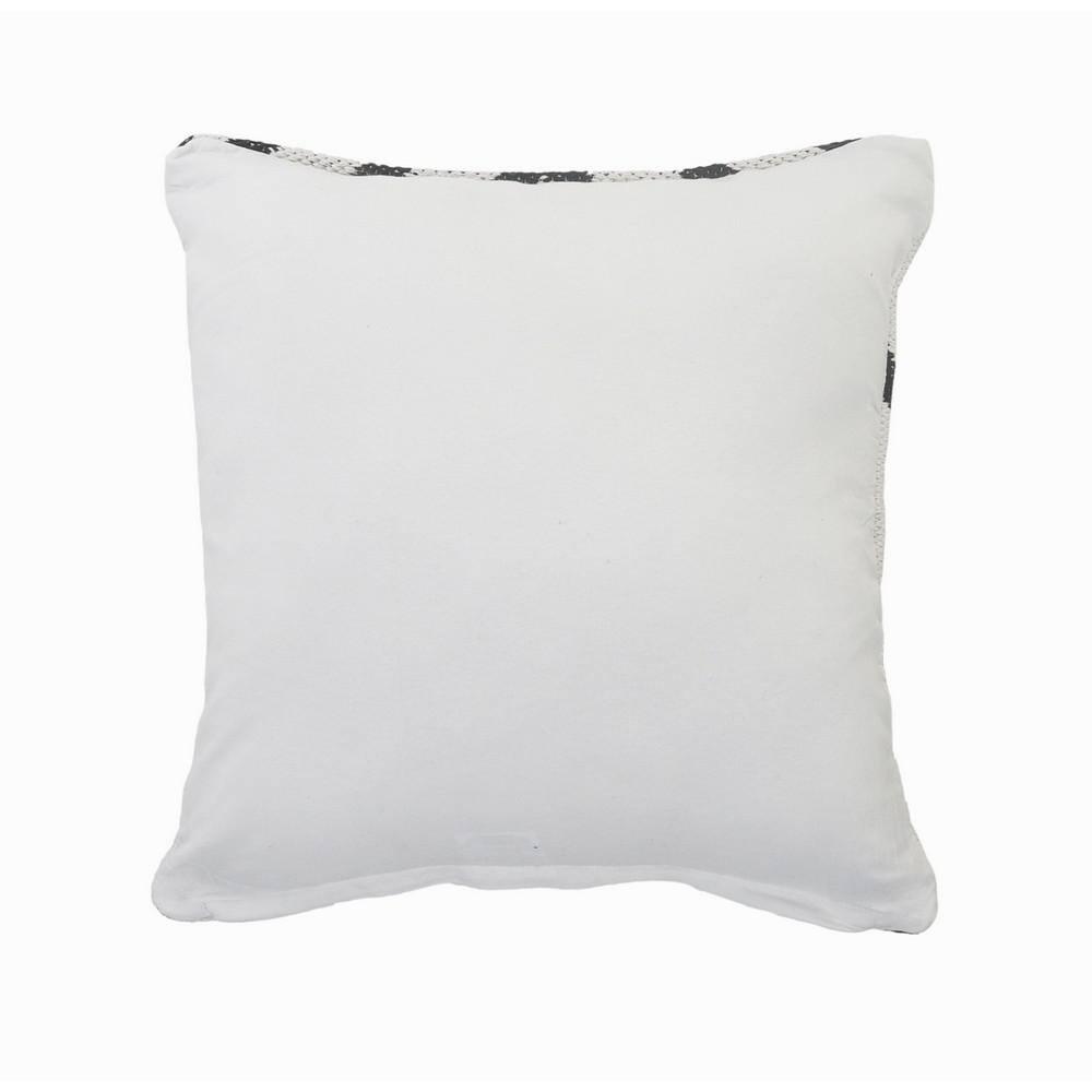 Ox Bay Geometric Throw Pillow, Black, 20 in., Counter per Pack 1