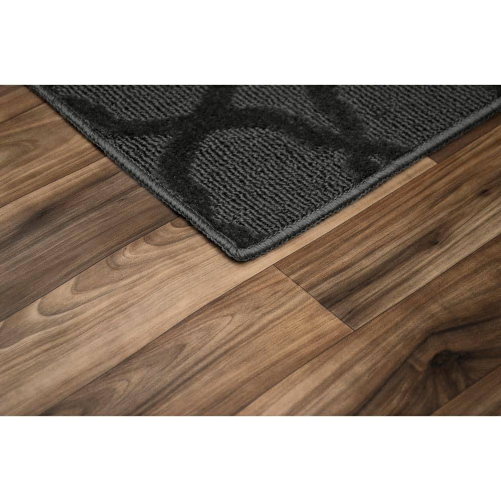 Garland Rug Sparta Cinder Gray Indoor Area Rug, 4' x 6'