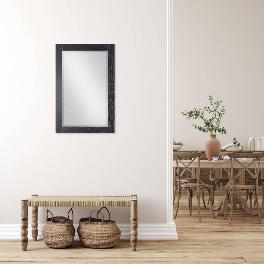 Ivy Wood Flat Wall Mirror