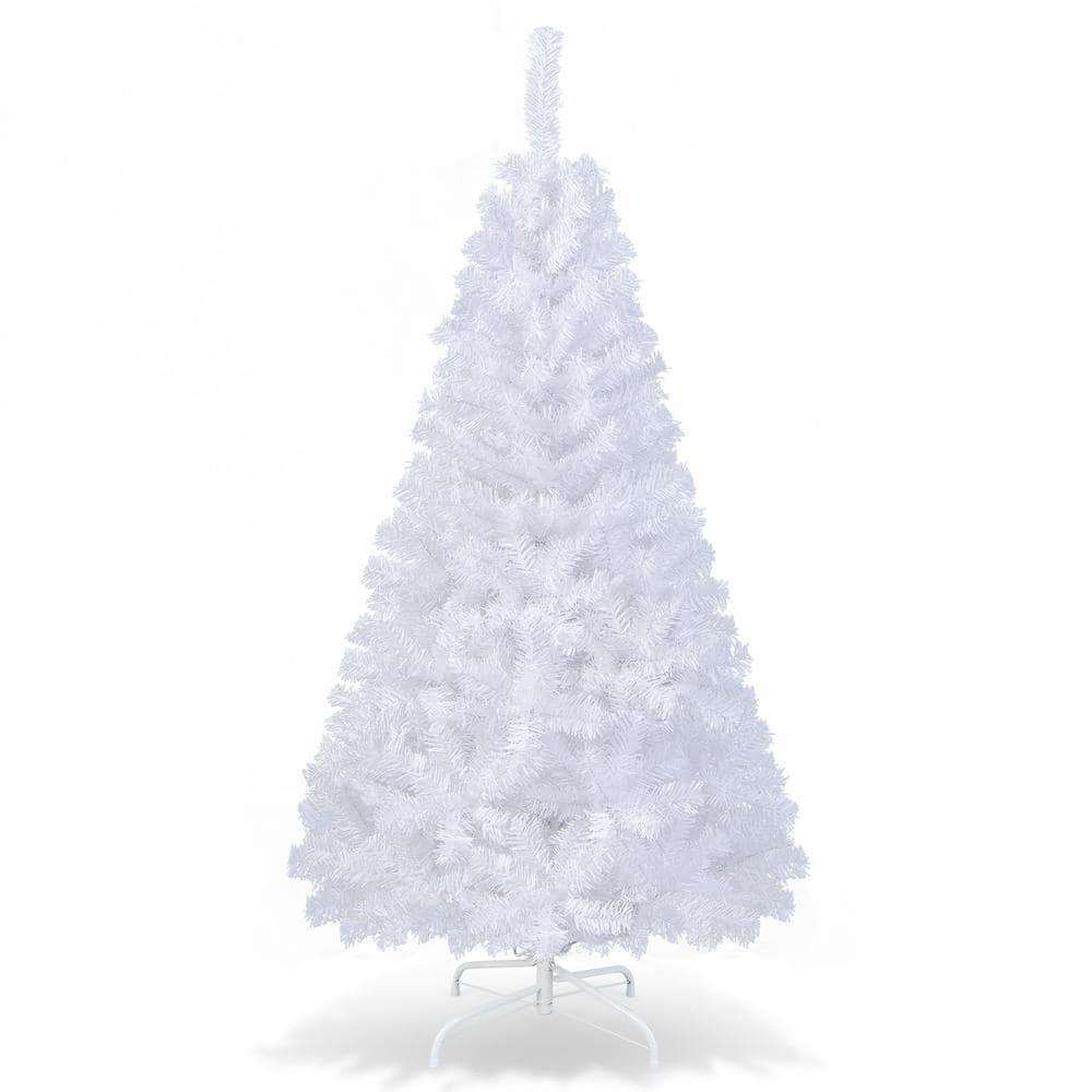 GVN Christmas Tree,Tree Christmas,Xmas Tree,5 ft White Artificial PVC Christmas Tree
