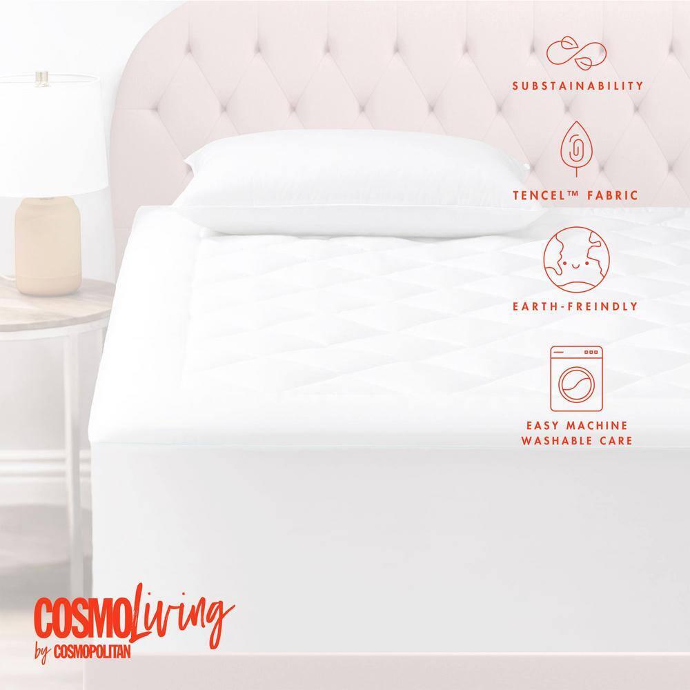 Tencel Quilted Down Alternative Mattress Pad