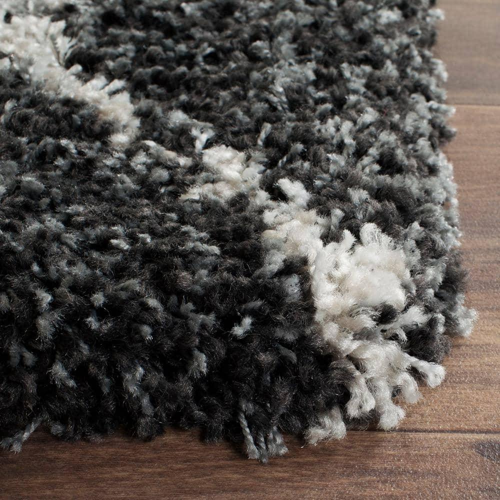 Safavieh Arizona Wayra Geometric Diamonds Shag Area Rug or Runner