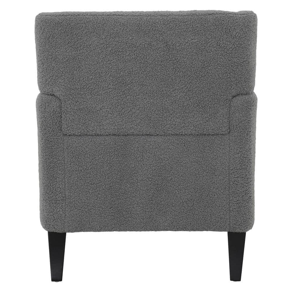 Christopher Knight Home Mantua Fabric Tufted Accent Chairs,Dark Gray