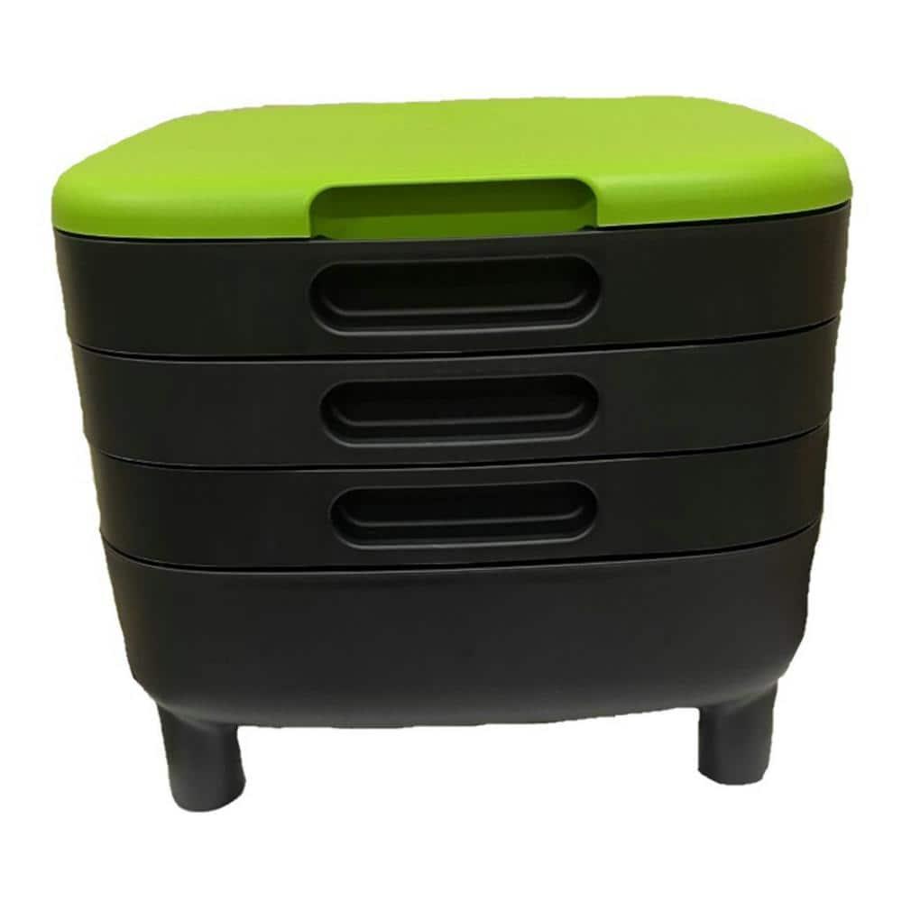 Riverstone Industries 6 Gallons Plastic Odor Resistant Worm Bin