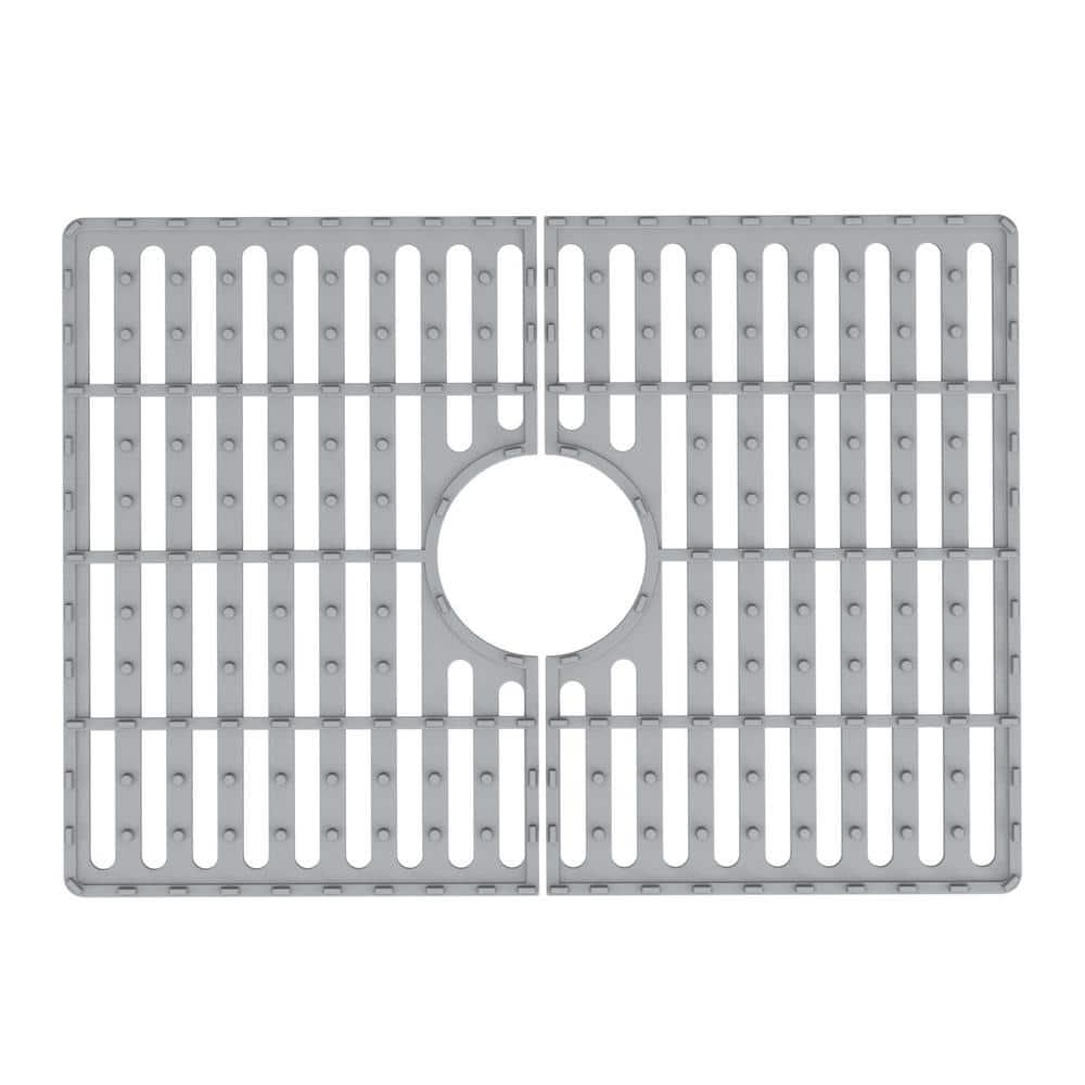 Silicone 20.75 in. x 14.875 in. Silicone Bottom Grid for 24 in. Single Bowl Kitchen Sink