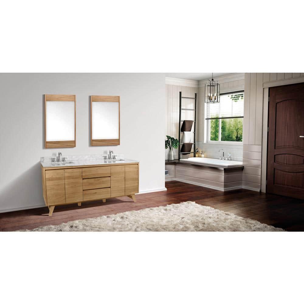 Avanity Coventry 73'' Double Bathroom Vanity with Marble Top