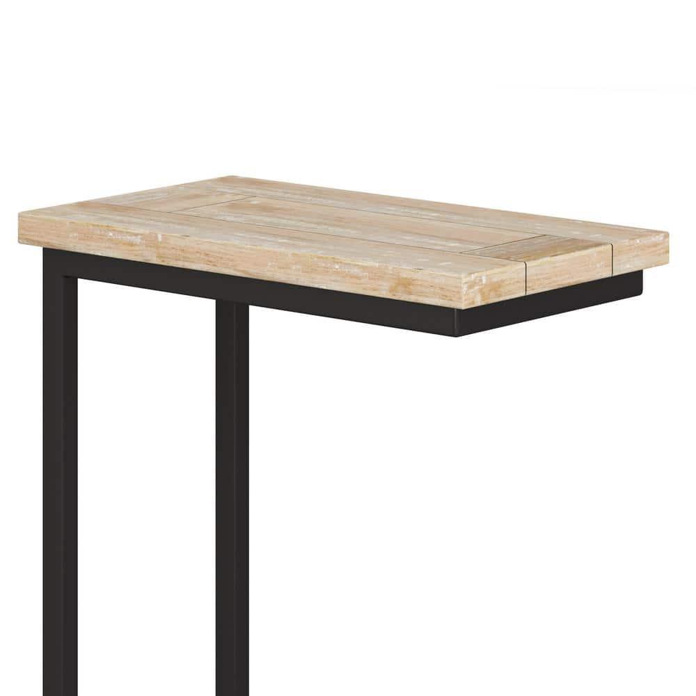 Simpli Home Skyler Solid Mango Wood C Side Table & Reviews | Wayfair