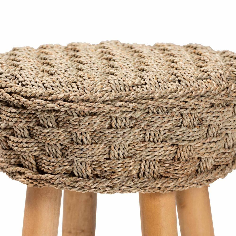 Seagrass Accent Stool