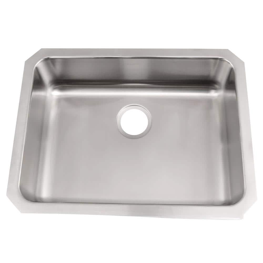Lustertone 26" L x 19" W Undermount Kitchen Sink
