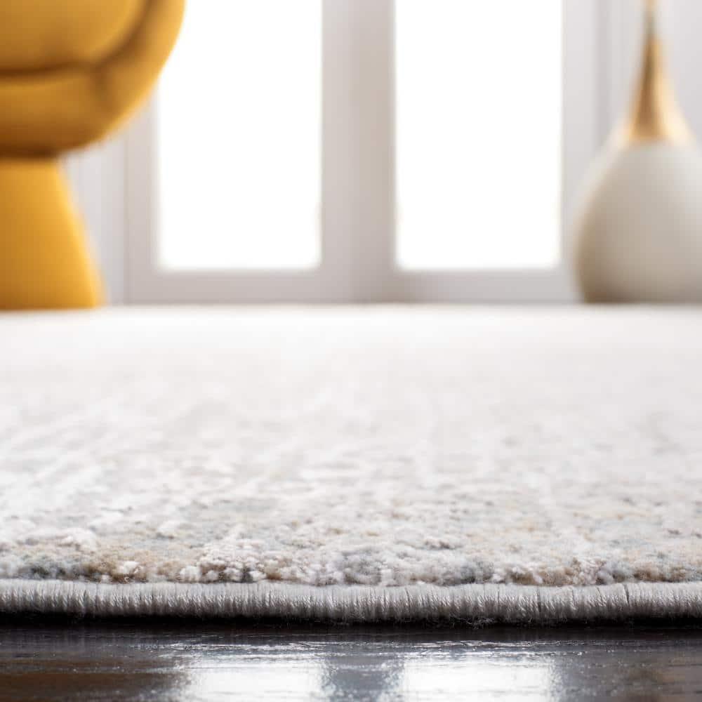 Marmara MRM312 Power Loomed Runner Rug - Gray/Beige Blue - 2'x8' - Safavieh.