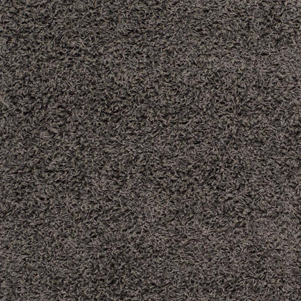 Athens Shag SGA119 Power Loomed Indoor Area Rug - Dark Grey - 5'1"x7'6" - Safavieh