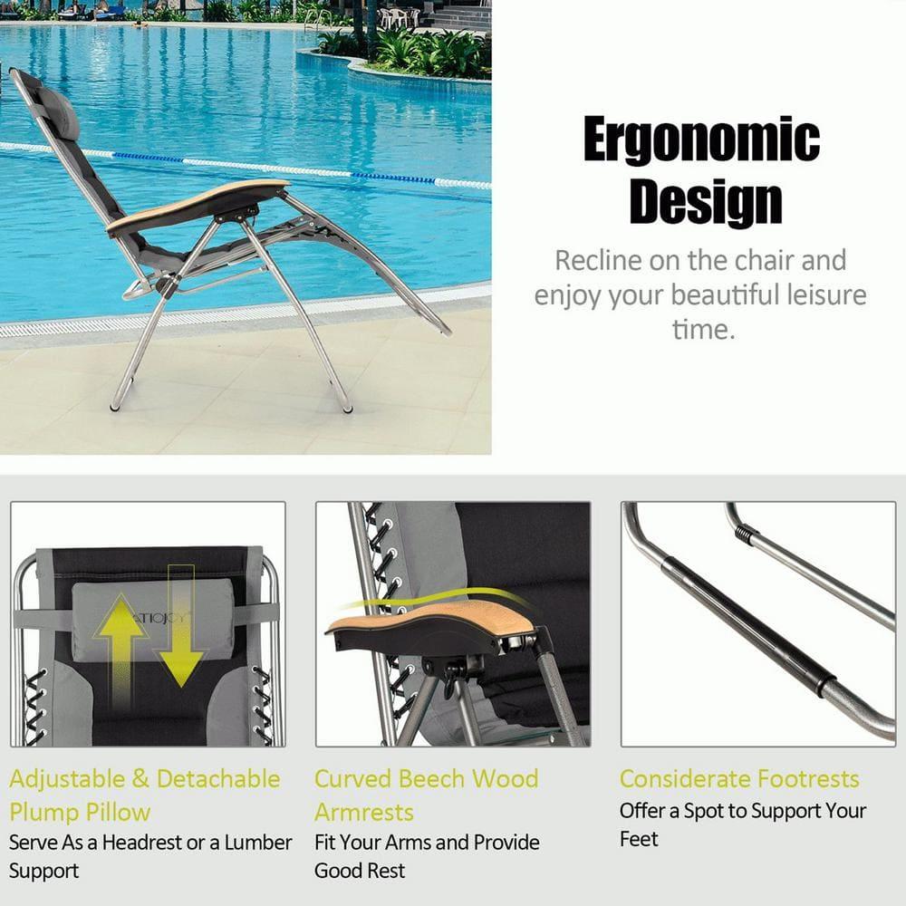 Costway Folding Zero Gravity Chair