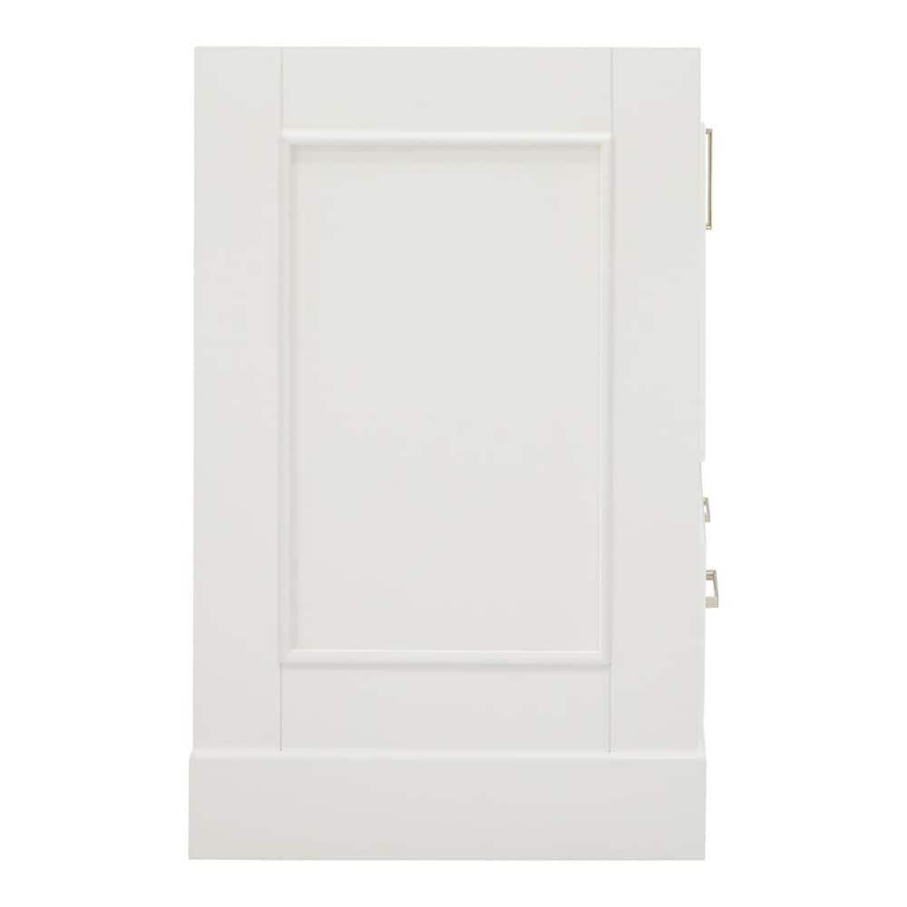 Ariel A061d-Bc Cambridge 60" Double Free Standing Vanity Cabinet Only - White