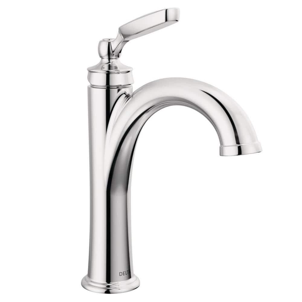 Woodhurst Single Hole Bathroom Faucet with Drain Assembly