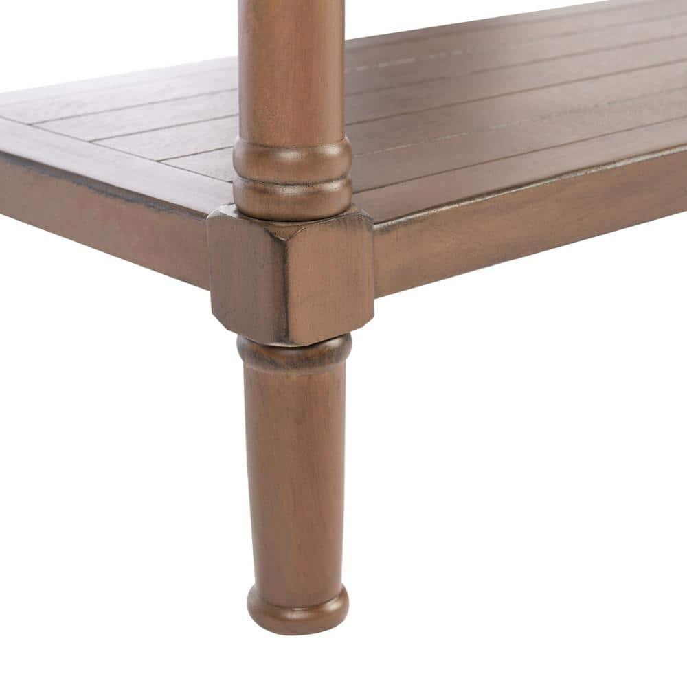 Filbert 2 Drawer Console Table - CNS5716C - Brown - Safavieh