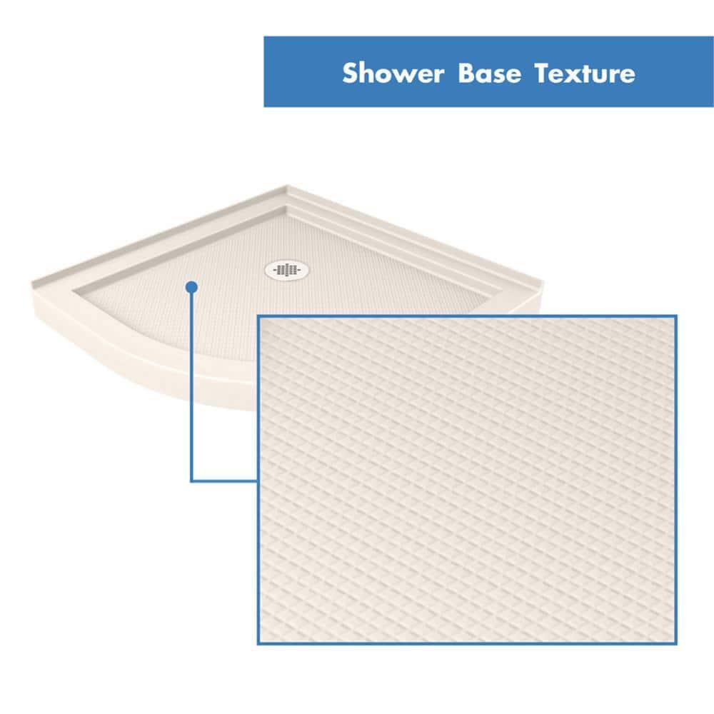 Prime 38" x 74.75" Rectangle Sliding Shower Enclosure with Base Included