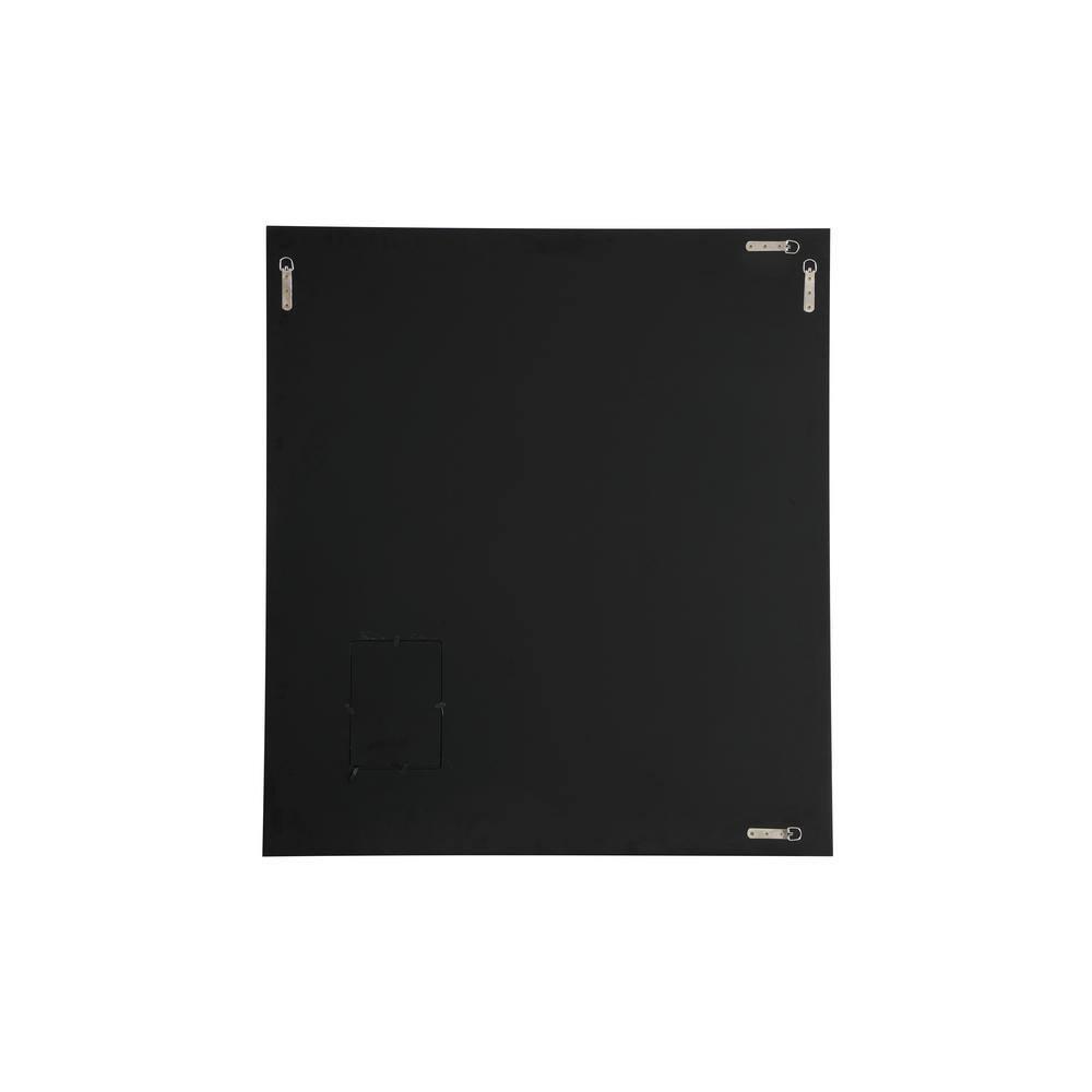 Elegant Decor  36 x 40 in. Raiden LED Crystal Mirror, Bronze