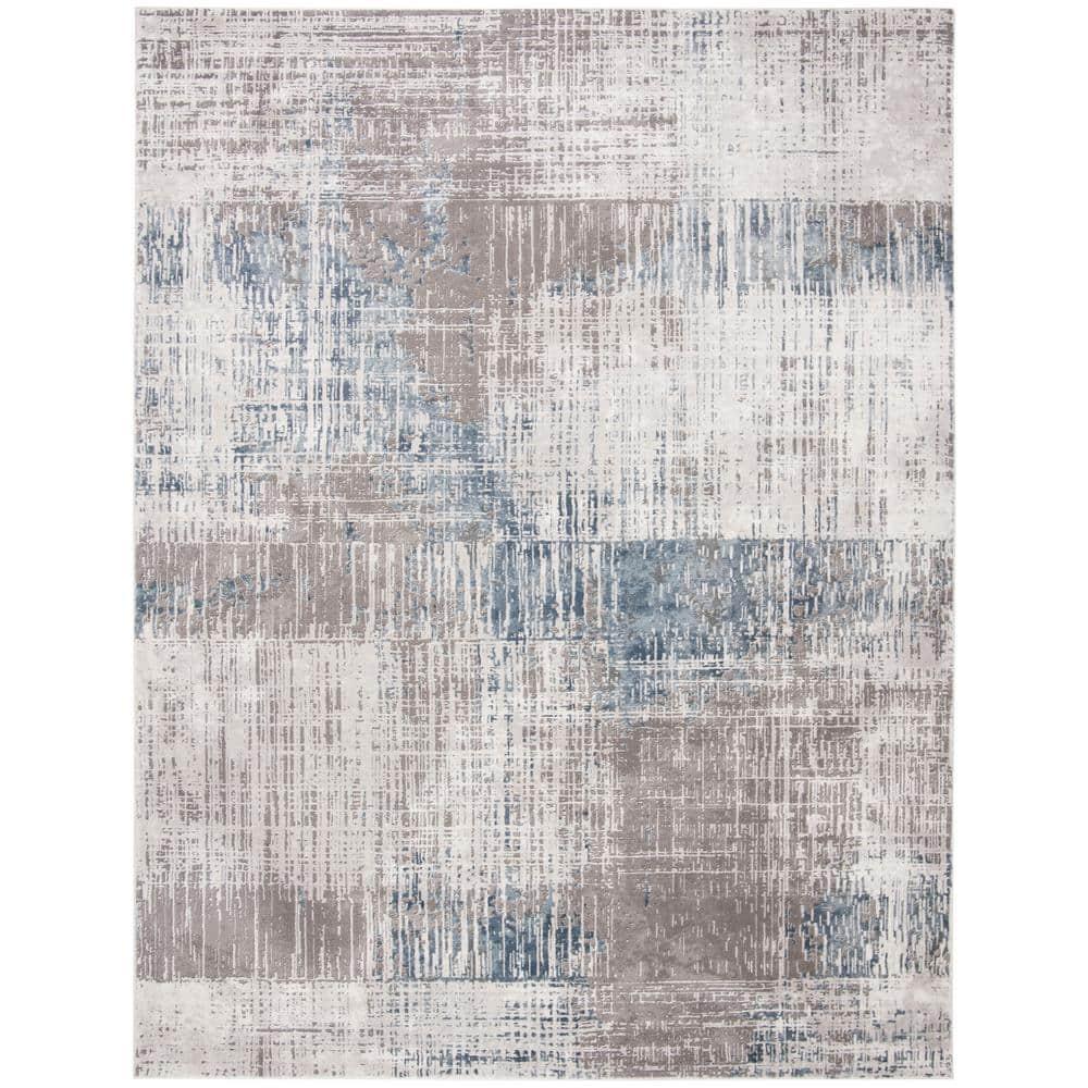 Craft CFT874 Loomed Indoor Area Rug - Grey/Blue - 9'x12' - Safavieh