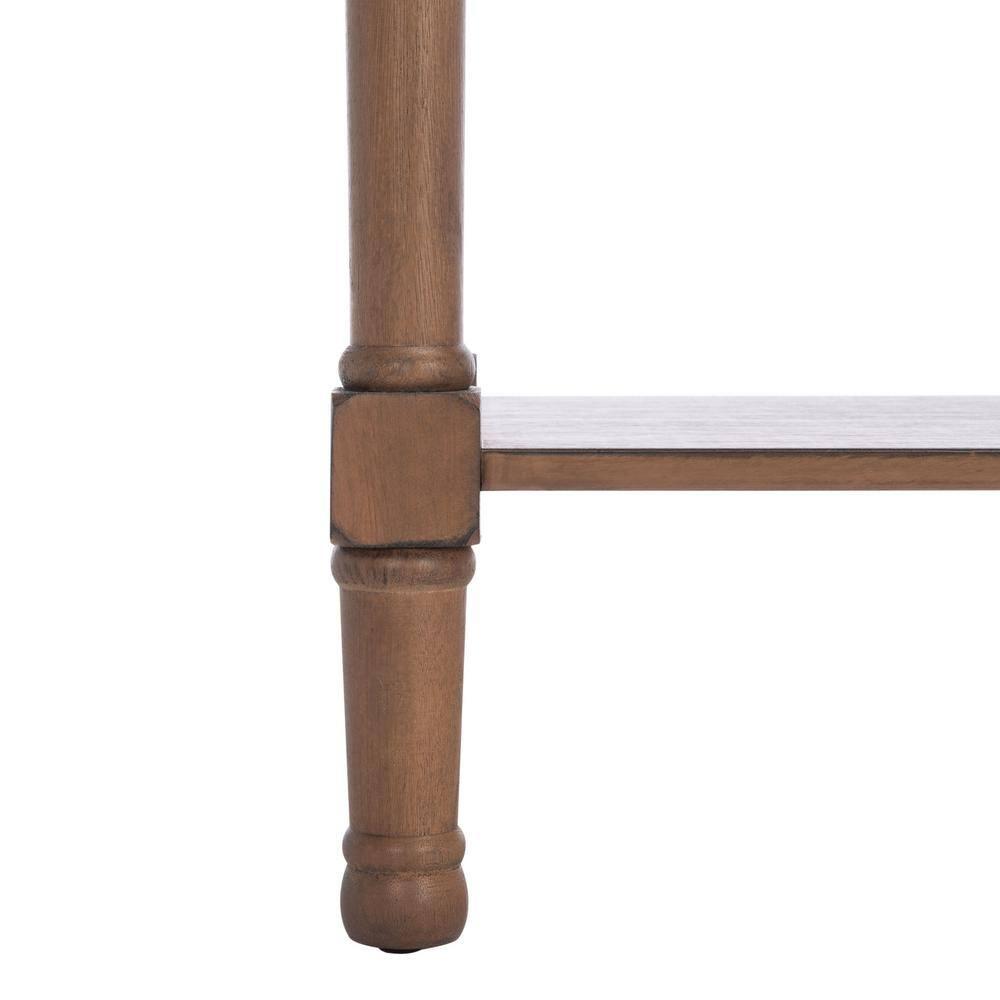 Halton 2 Drawer Console Table - Brown - Safavieh