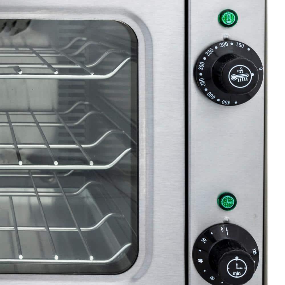 1750W Stainless Steel Quarter Size Electric Convection Oven