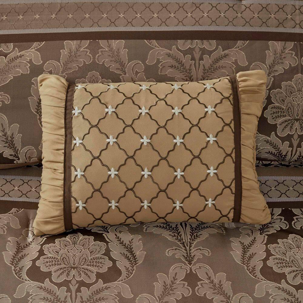 Madison Park Bellagio 7 Piece Jacquard Comforter Set