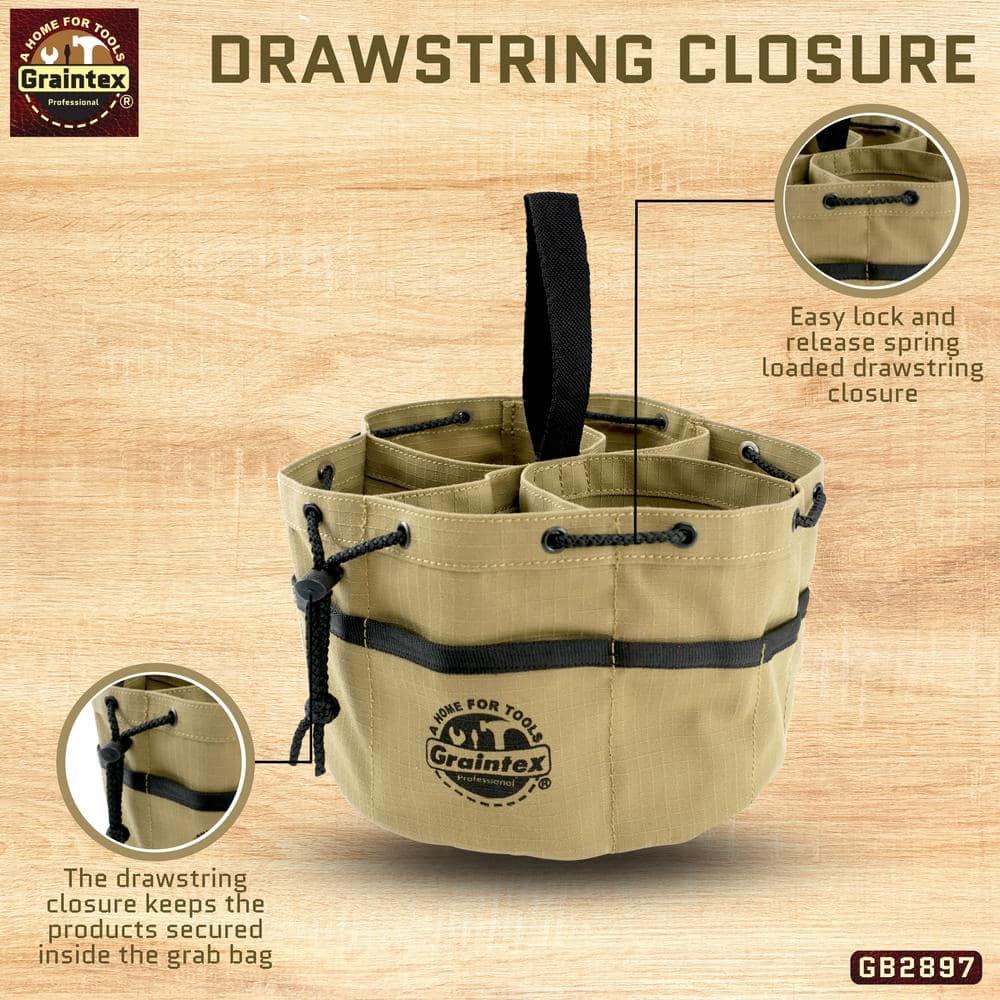 Graintex 10" Canvas Grab Bag