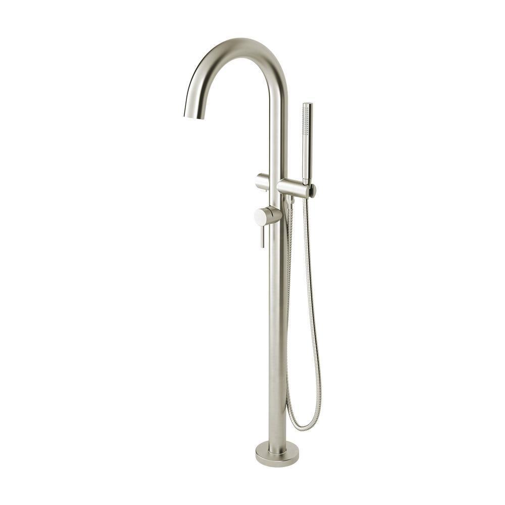 1 Handle Floor Tub Filler with Diverter