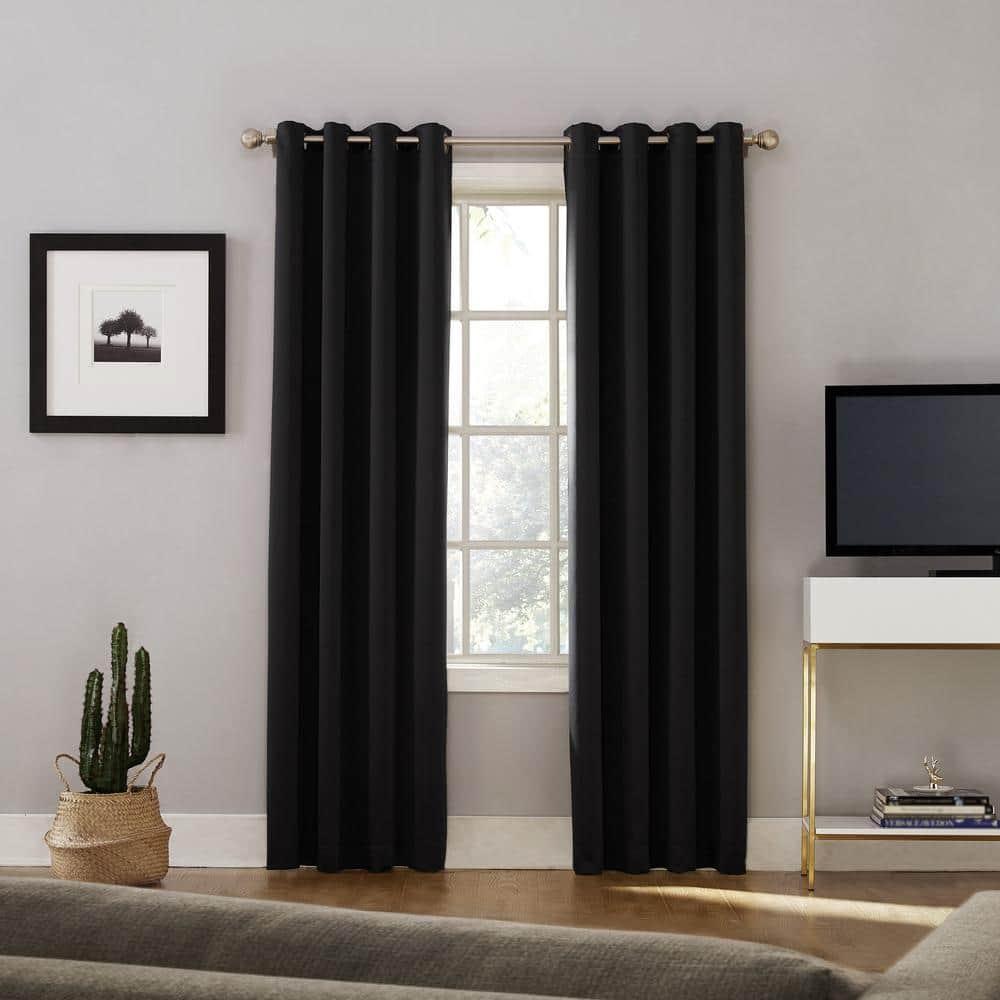Sun Zero Oslo Theater Grade Extreme 100% Blackout Grommet Curtain Panel
